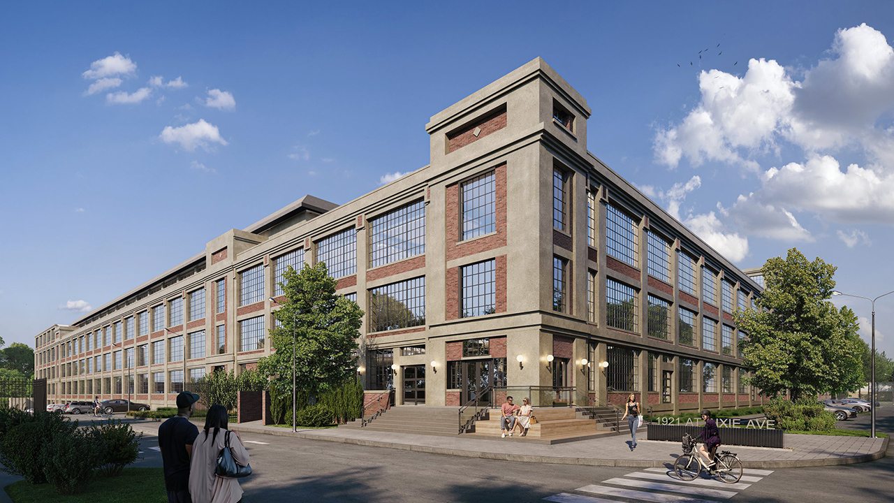 1921 at Dixie Avenue - Building Exterior Rendering